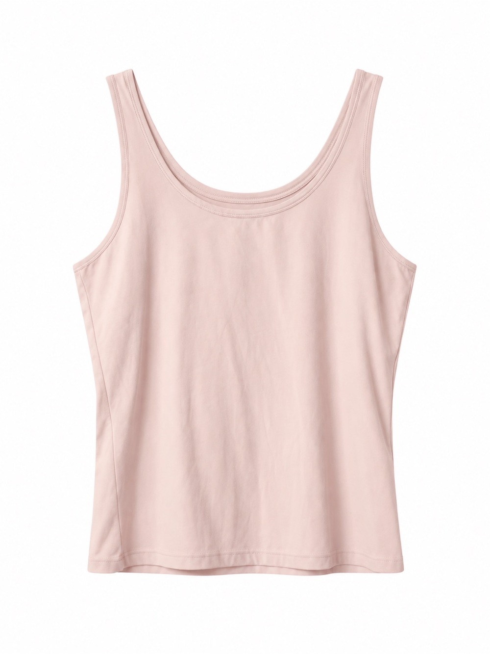 TNA Scoop Neck Tank Top - Light Blush Pink